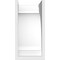 Ekena Millwork Standard Hughes Architectural Grade PVC Bracket, 5"W x 10"D x 10"H BKTP05X10X10HUG - alternate 4